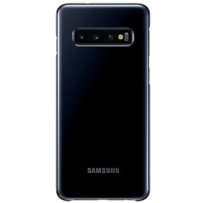 Samsung Galaxy S10 (G973) Led Cover juodas plastikinis dėklas / Priedai.lt