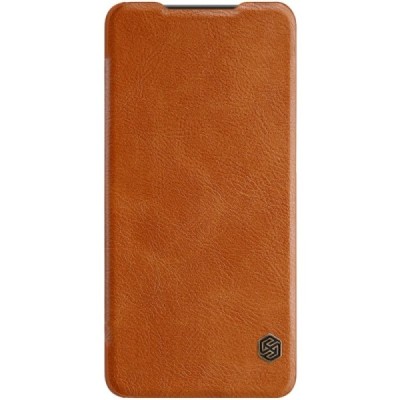 Greznais „Nillkin“ Qin sērijas ādas atvērams brūns Huawei P30 maciņš (maks) / Vacins.lv