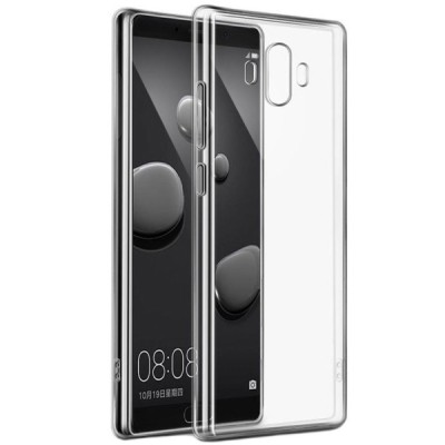 Huawei Mate 10 „Bullet“ skaidrus (permatomas) kieto silikono TPU ploniausias pasaulyje bespalvis dėklas / Priedai.lt