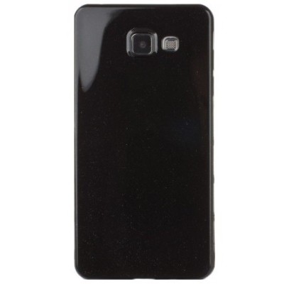 Samsung Galaxy A5 (2016) A510 „Bullet“ cieta silikona (TPU) melns apvalks / vacins.lv