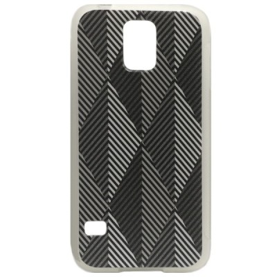 „Bullet“ Pattern raštuotas pilkas kieto silikono Samsung Galaxy S5 G900 (S5 Neo G903) dėklas / Priedai.lt
