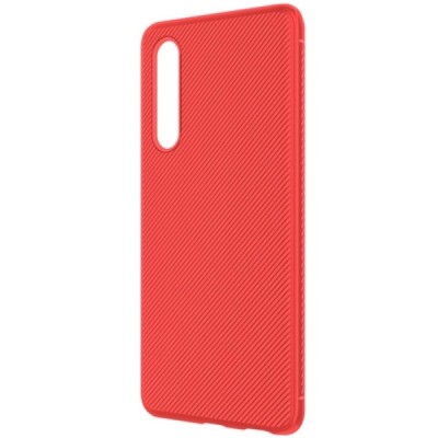 Huawei P30 „Lenuo“ kieto silikono TPU raudonas dėklas - nugarėlė / Priedai.lt