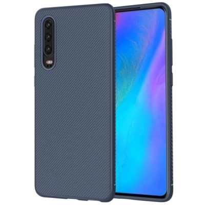 Huawei P30 „Lenuo“ kieto silikono TPU mėlynas dėklas - nugarėlė / Priedai.lt