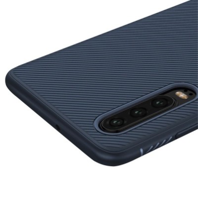 Huawei P30 „Lenuo“ kieto silikono TPU mėlynas dėklas - nugarėlė / Priedai.lt