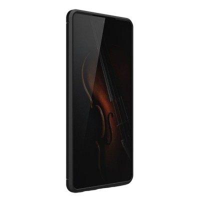 Huawei P30 „Mofi“ Carbon kieto silikono TPU juodas dėklas - nugarėlė | Priedai.lt