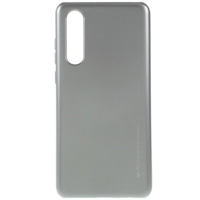 Huawei P30 pilkas Mercury kieto silikono (TPU) dėklas - nugarėlė / Priedai.lt
