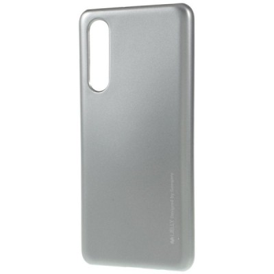 Huawei P30 pilkas Mercury kieto silikono (TPU) dėklas - nugarėlė / Priedai.lt