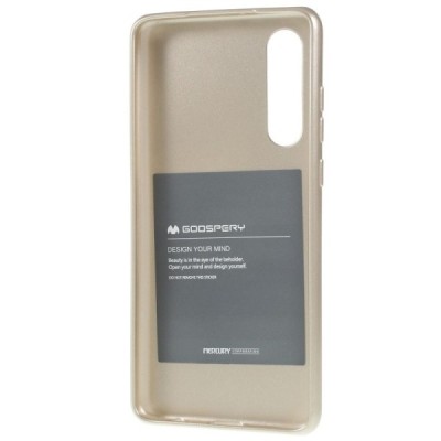 Huawei P30 Mercury zelta cieta silikona (TPU) apvalks / vacins.lv