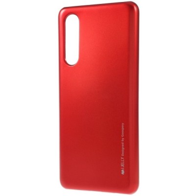 Huawei P30 raudonas Mercury kieto silikono (TPU) dėklas - nugarėlė / Priedai.lt
