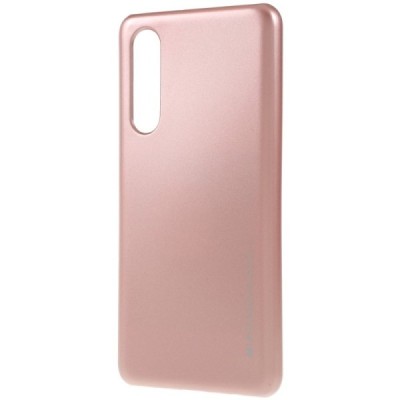 Huawei P30 Mercury gaiši rozs cieta silikona (TPU) apvalks / vacins.lv