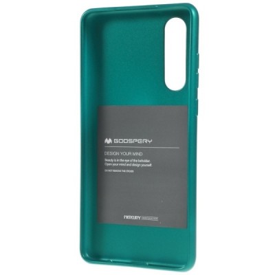 Huawei P30 žalias Mercury kieto silikono (TPU) dėklas - nugarėlė / Priedai.lt
