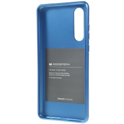 Huawei P30 Mercury zils cieta silikona (TPU) apvalks / vacins.lv