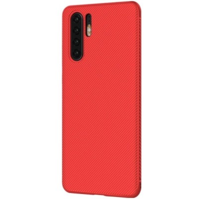 Huawei P30 Pro „Lenuo“ cieta silikona (TPU) sarkans apvalks / vacins.lv