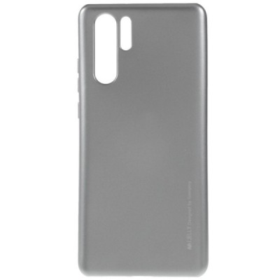 Huawei P30 Pro Mercury pelēks cieta silikona (TPU) apvalks / Vacins.lv