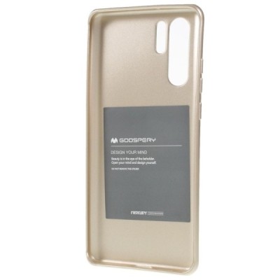 Huawei P30 Pro Mercury zelta cieta silikona (TPU) apvalks / vacins.lv