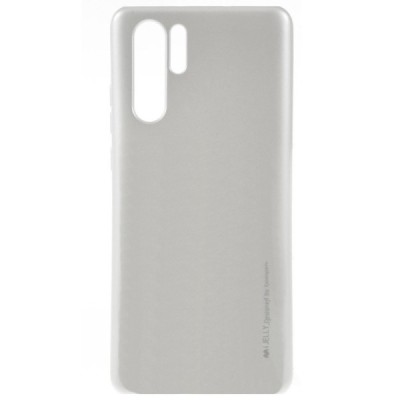 Huawei P30 Pro Mercury sudrabs cieta silikona (TPU) apvalks / vacins.lv