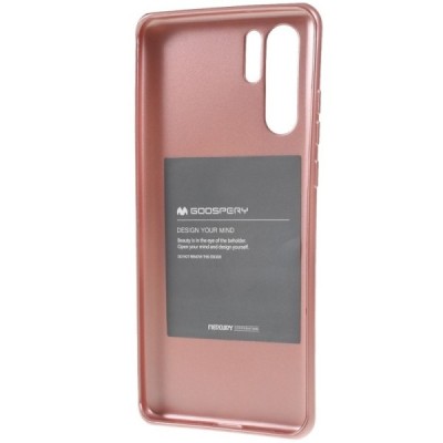 Huawei P30 Pro Mercury gaiši rozs cieta silikona (TPU) apvalks / vacins.lv