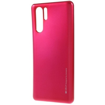 Huawei P30 Pro tamsiai rožinis Mercury kieto silikono (TPU) dėklas - nugarėlė / Priedai.lt
