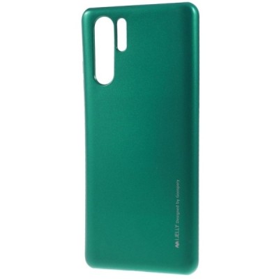 Huawei P30 Pro žalias Mercury kieto silikono (TPU) dėklas - nugarėlė / Priedai.lt