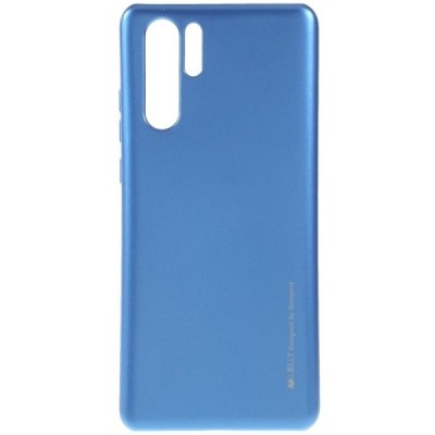 Huawei P30 Pro Mercury zils cieta silikona (TPU) apvalks / vacins.lv