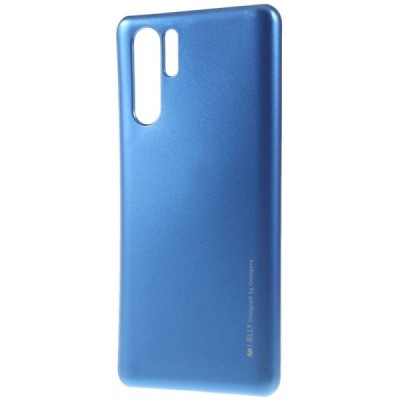 Huawei P30 Pro Mercury zils cieta silikona (TPU) apvalks / vacins.lv