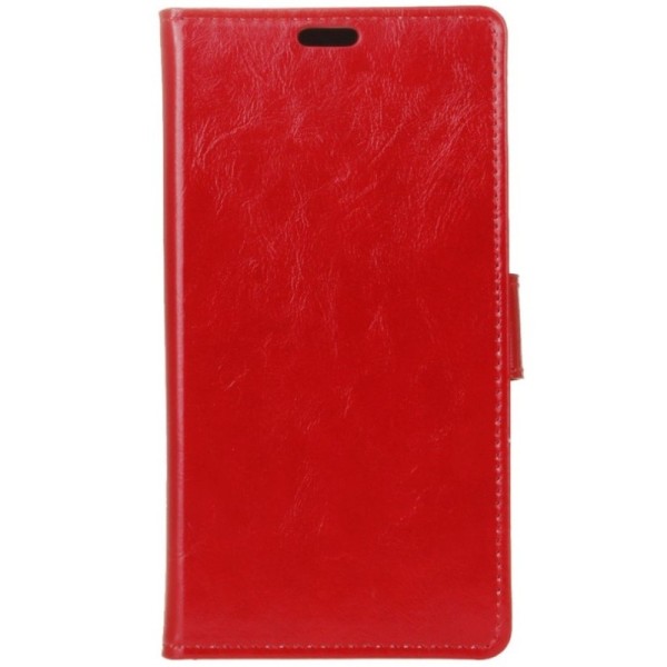 Atvēramais maciņš, grāmata - sarkans (Nokia 3.1 Plus 2018)