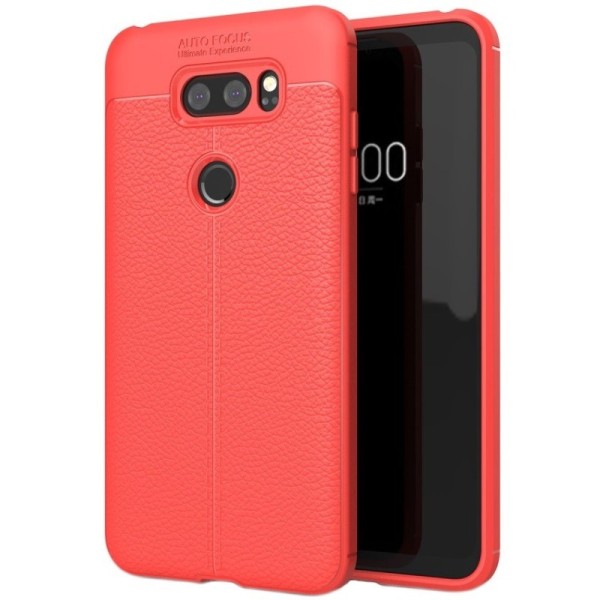 „FOCUS“ kieto silikono (TPU) dėklas - raudonas (V30)