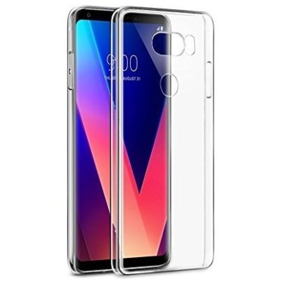 LG V30 (H930) kieto silikono TPU skaidrus dėklas - nugarėlė / Priedai.lt