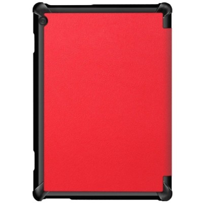 Lenovo Tab M10 10.1" (TB-X605F) atvēramais sarkans maciņš / Vacins.lv