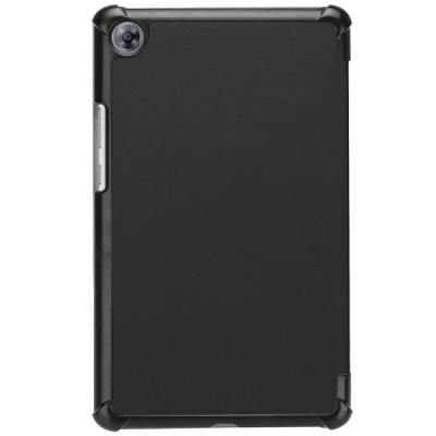 Huawei MediaPad M5 8.4 atverčiamas juodas odinis dėklas - knygutė / Priedai.lt