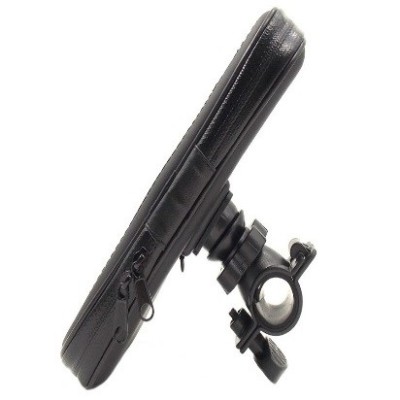 „Handlebar“ melns universāls telefona futrālis velosipēdam (M) / Vacins.lv