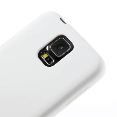Samsung Galaxy S5 (S5 Neo) baltas tpu dėklas / Priedai.lt