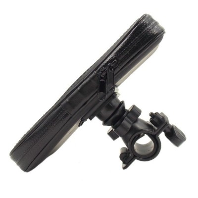 „Handlebar“ melns universāls telefona futrālis velosipēdam (L+) / Vacins.lv