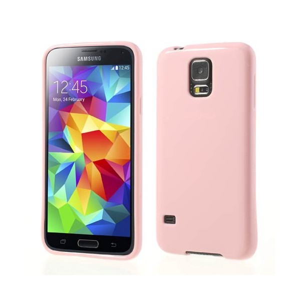 „Jelly Case“ futrālis - rozs (Galaxy S5 / S5 Neo)