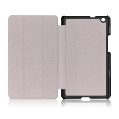 Huawei MediaPad M5 Lite 10 atverčiamas mėlynas odinis dėklas - knygutė / Priedai.lt