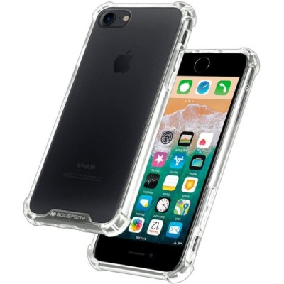 Apple iPhone 6 (6s) skaidrus Mercury kieto silikono (TPU) dėklas | Priedai.lt