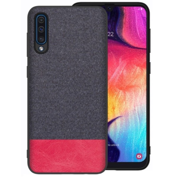 „Fashion“ cieta silikona (TPU) apvalks - pelēks (Galaxy A50 / A50s / A30s)