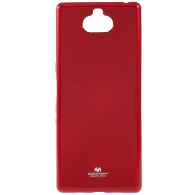 Sony Xperia 10 Plus (XA3 Ultra) Mercury raudonas kieto silikono TPU dėklas - nugarėlė / Priedai.lt