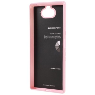 Sony Xperia 10 Plus (XA3 Ultra) Mercury gaiši rozs cieta silikona (TPU) apvalks / vacins.lv