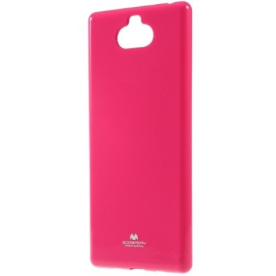 Sony Xperia 10 Plus (XA3 Ultra) Mercury tumši rozs cieta silikona (TPU) apvalks / vacins.lv