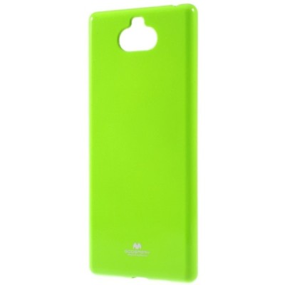 Sony Xperia 10 Plus (XA3 Ultra) Mercury zaļš cieta silikona (TPU) apvalks / Vacins.lv