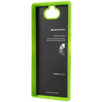 Sony Xperia 10 Plus (XA3 Ultra) Mercury zaļš cieta silikona (TPU) apvalks / Vacins.lv