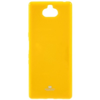 Sony Xperia 10 Plus (XA3 Ultra) Mercury dzeltens cieta silikona (TPU) apvalks / vacins.lv