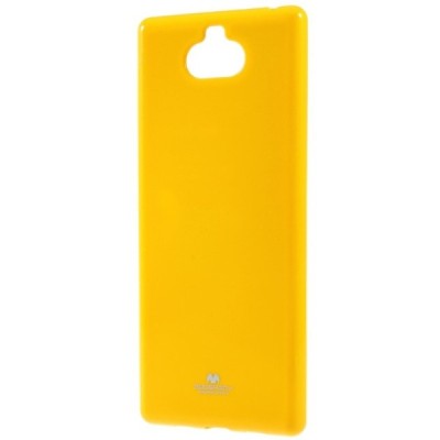 Sony Xperia 10 Plus (XA3 Ultra) Mercury dzeltens cieta silikona (TPU) apvalks / vacins.lv