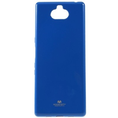 Sony Xperia 10 Plus (XA3 Ultra) Mercury tamsiai mėlynas kieto silikono TPU dėklas - nugarėlė / Priedai.lt