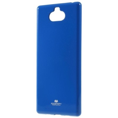 Sony Xperia 10 Plus (XA3 Ultra) Mercury tamsiai mėlynas kieto silikono TPU dėklas - nugarėlė / Priedai.lt