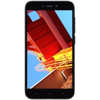 Xiaomi Redmi Go Nillkin Frosted Shield melns plastmasas apvalks / vacins.lv