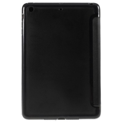 Apple iPad Mini 1 / 2 / 3 atvēramais melns ādas maciņš / Vacins.lv