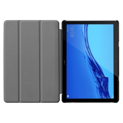 Huawei MediaPad M5 Lite 10 atvēramais zelta maciņš / Vacins.lv