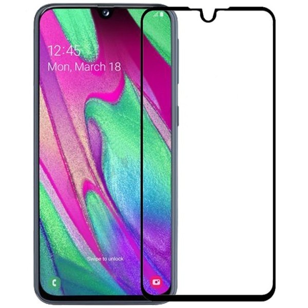 „Rurihai“ Tempered Glass apsauginis ekrano stiklas 0.26 mm - juodas (Galaxy A40)